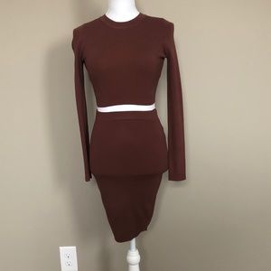 naked wardrobe Dresses - NWOT Naked Wardrobe 2 piece Ribbed Bodycon Set naked wardrobe Dresses - NWOT Naked Wardrobe 2 piece Ribbed Bodycon Set
